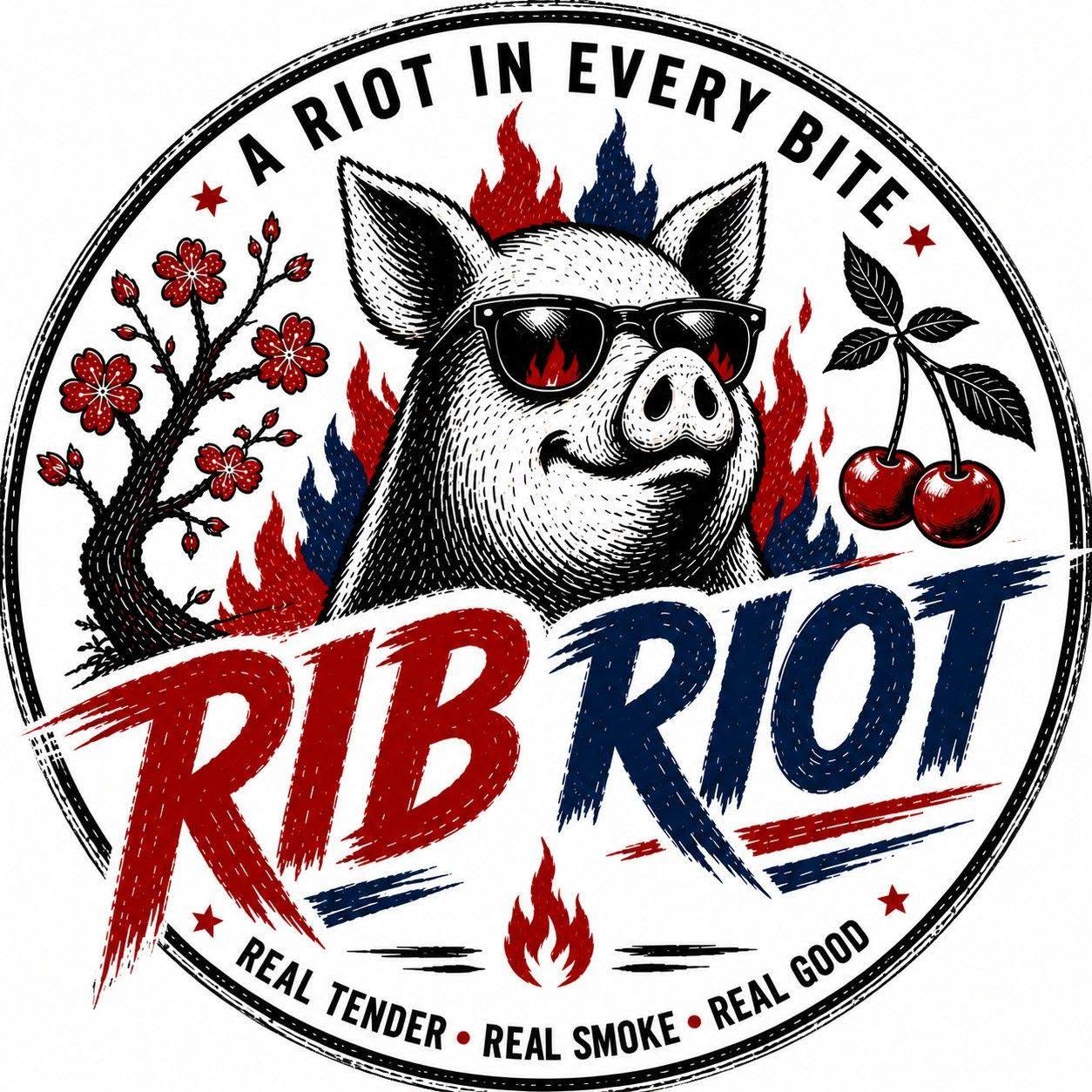 Rib Riot logo